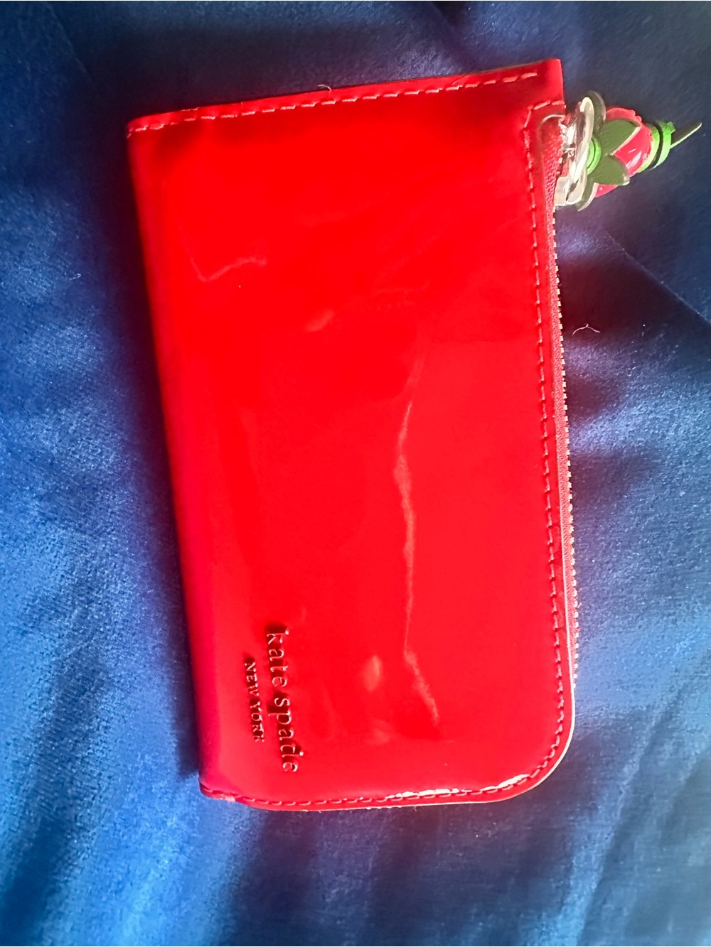 kate spade Red Patent Phone Sleeve